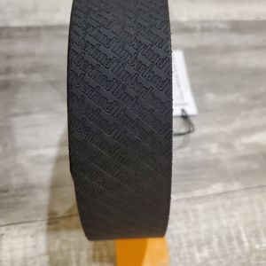 Timberland Men's Casual Leather Belt Black Logo Size 38